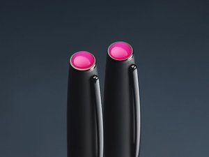 Zestaw piór z Agatem Magenta 2216036