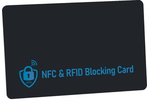 Karta blokująca sygnały NFC i RFID 1256123